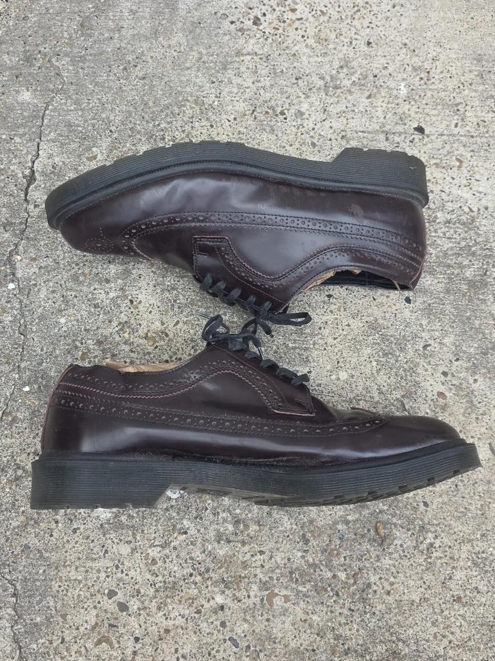 Dr. Martens 3989 Brogue Shoe Size 10 Made in England Read Discription!